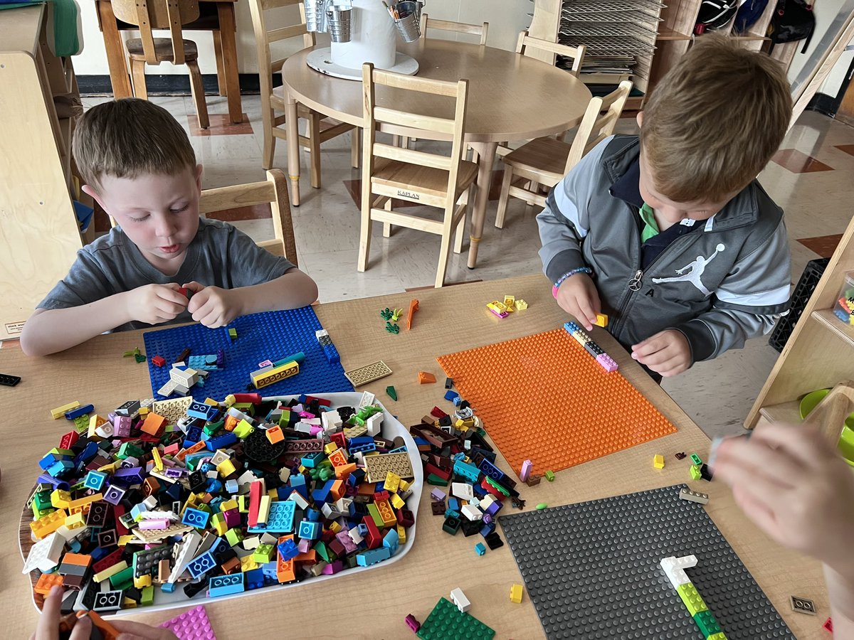 There is some very serious building happening today at <a href="/Oldfield_Osprey/">Oldfield Elementary</a> #nspreprimary. We are coming up with plans and then bringing them to life with Lego! #playtolearn #build #problemSolving #planing #classroomasathirdteacher #lego