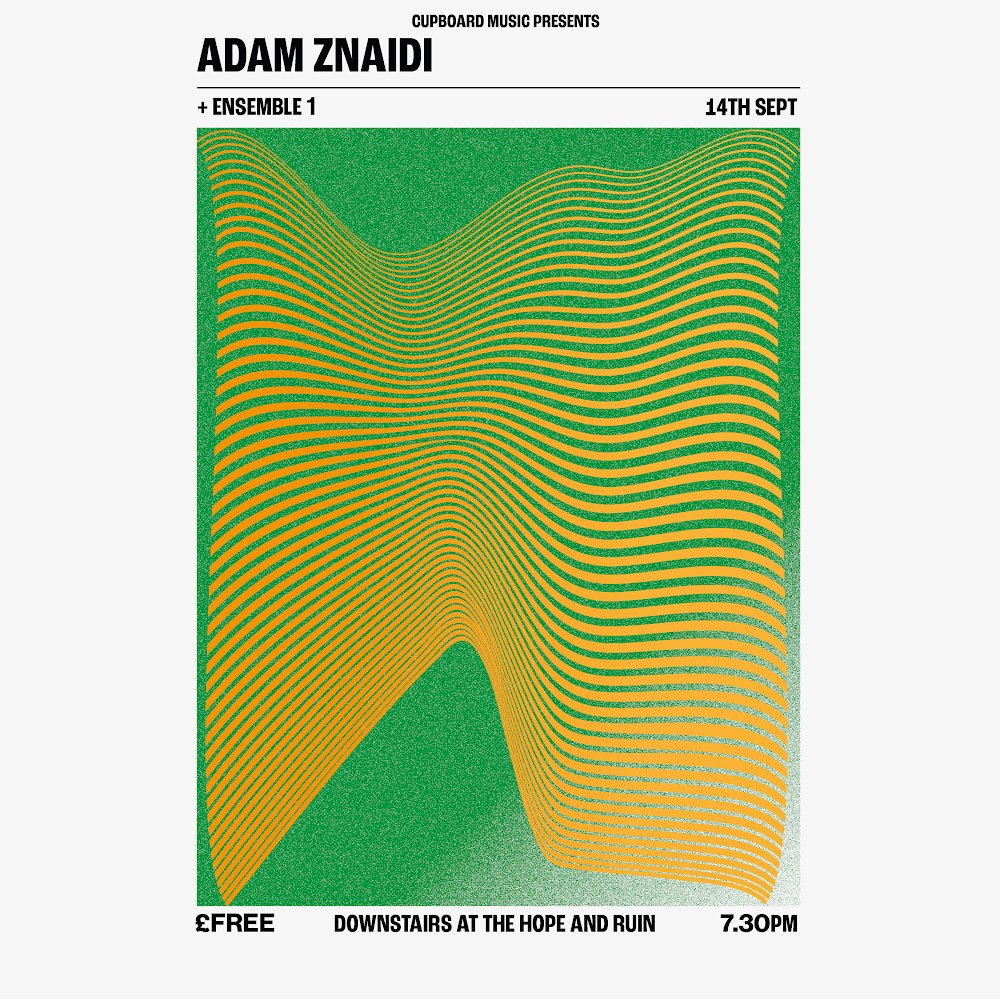 💥💥💥 Tomorrow evening! Free entry! 💥💥💥 wegottickets.com/event/554735 <a href="/adamznaidi/">Adam Znaidi</a> <a href="/thehopeandruin/">The Hope & Ruin</a> <a href="/cupboardmusic/">Cupboard Music</a> #experimentalrock #psychedelicrock #progressiverock #artrock #mathrock #electronicrock #brightonmusicscene
