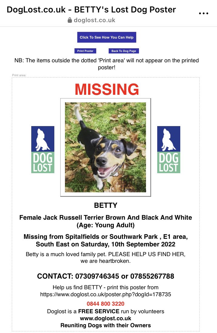Please keep a look out for @AngelaHartnett pup 🙏🏼