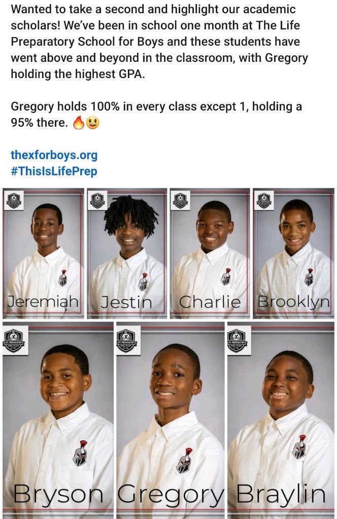 Check out these young men doing their Academic Thing!! Just been in school a month and are rolling with high GPA numbers!! These young scholars should be highlighted and commended!! To My Young Brothers Keep Doing Awesome Work! #ONTHECOMEUP