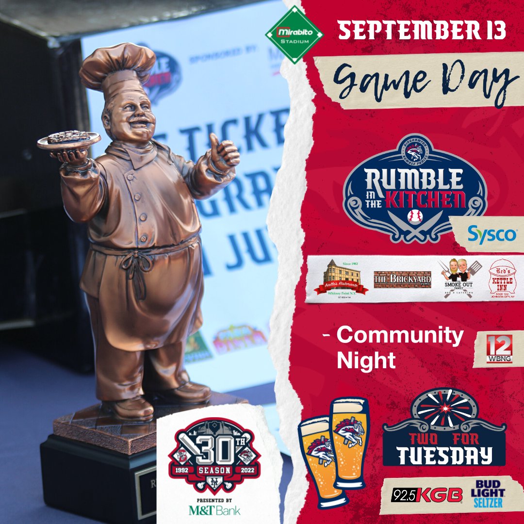 Binghamton Rumble Ponies on Twitter "𝐇𝐎𝐌𝐄 𝐆𝐀𝐌𝐄 𝐃𝐀𝐘! Get ready for