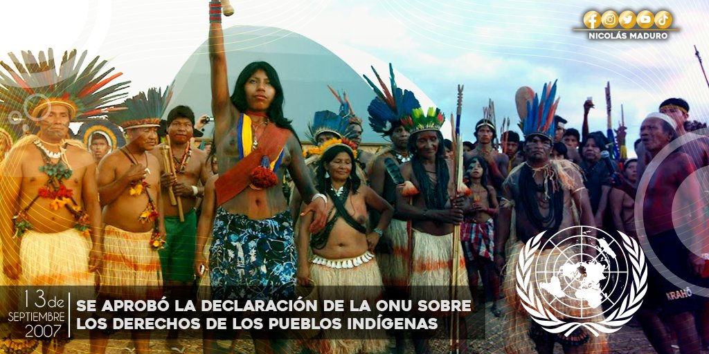 Hace 15 años se aprobó la Declaración sobre los Derechos de los Pueblos Indígenas, un hecho que reconoce los derechos de nuestras hermanas y hermanos aborígenes, con el propósito de garantizarles una vida digna, de respeto y justicia.