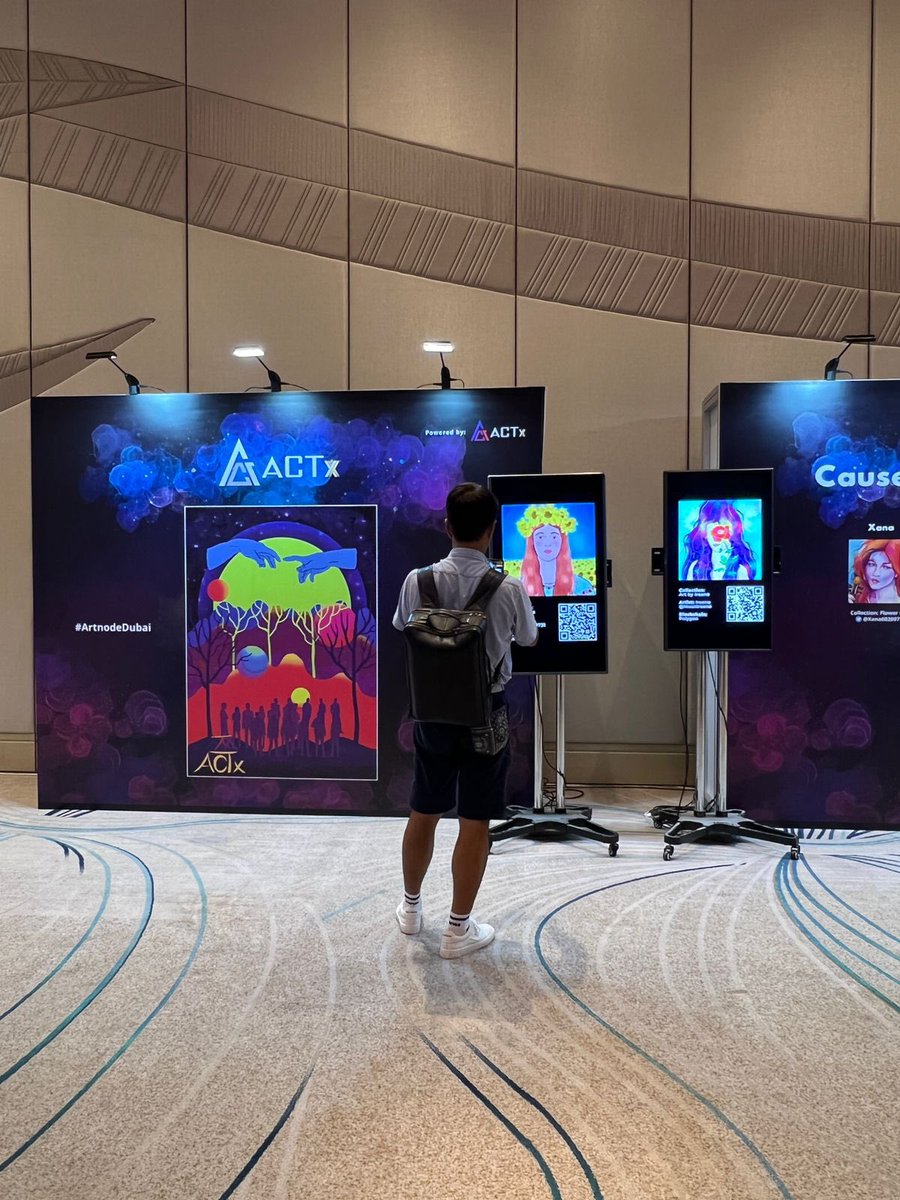 ACTxDesign's tweet image. Into the #Verse! We are so excited to see our Virtual Gallery @ArtnodeVault enjoyed in #VR 

Explore the #metaverse @Oculus_Dev 

Thank you 🙏 
@paxworldteam @paxworldfounder 
@actjust @themetaweek

See #CauseCurationCollection artists @moonirene @svituma @xana60209731