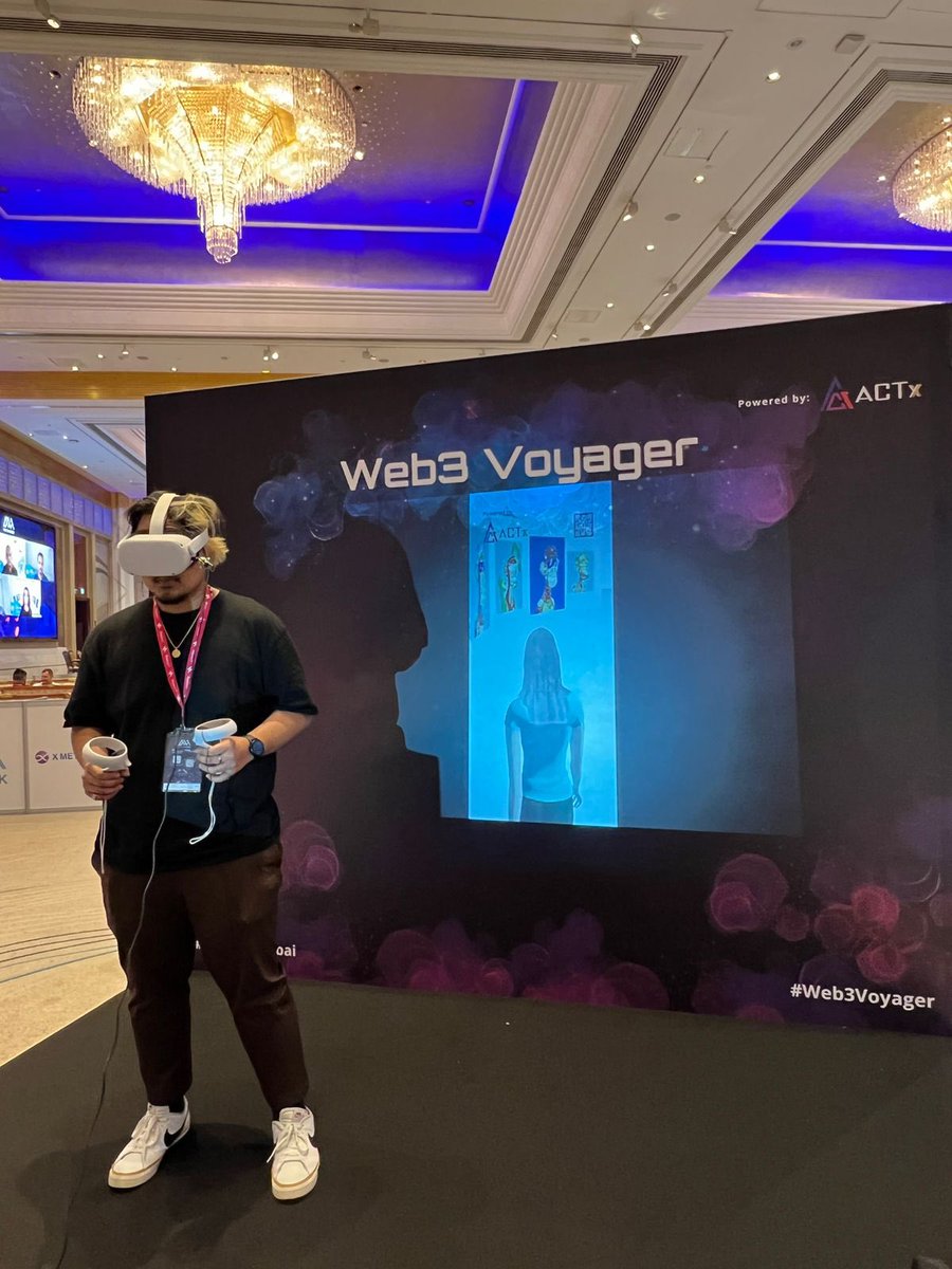 ACTxDesign's tweet image. Into the #Verse! We are so excited to see our Virtual Gallery @ArtnodeVault enjoyed in #VR 

Explore the #metaverse @Oculus_Dev 

Thank you 🙏 
@paxworldteam @paxworldfounder 
@actjust @themetaweek

See #CauseCurationCollection artists @moonirene @svituma @xana60209731