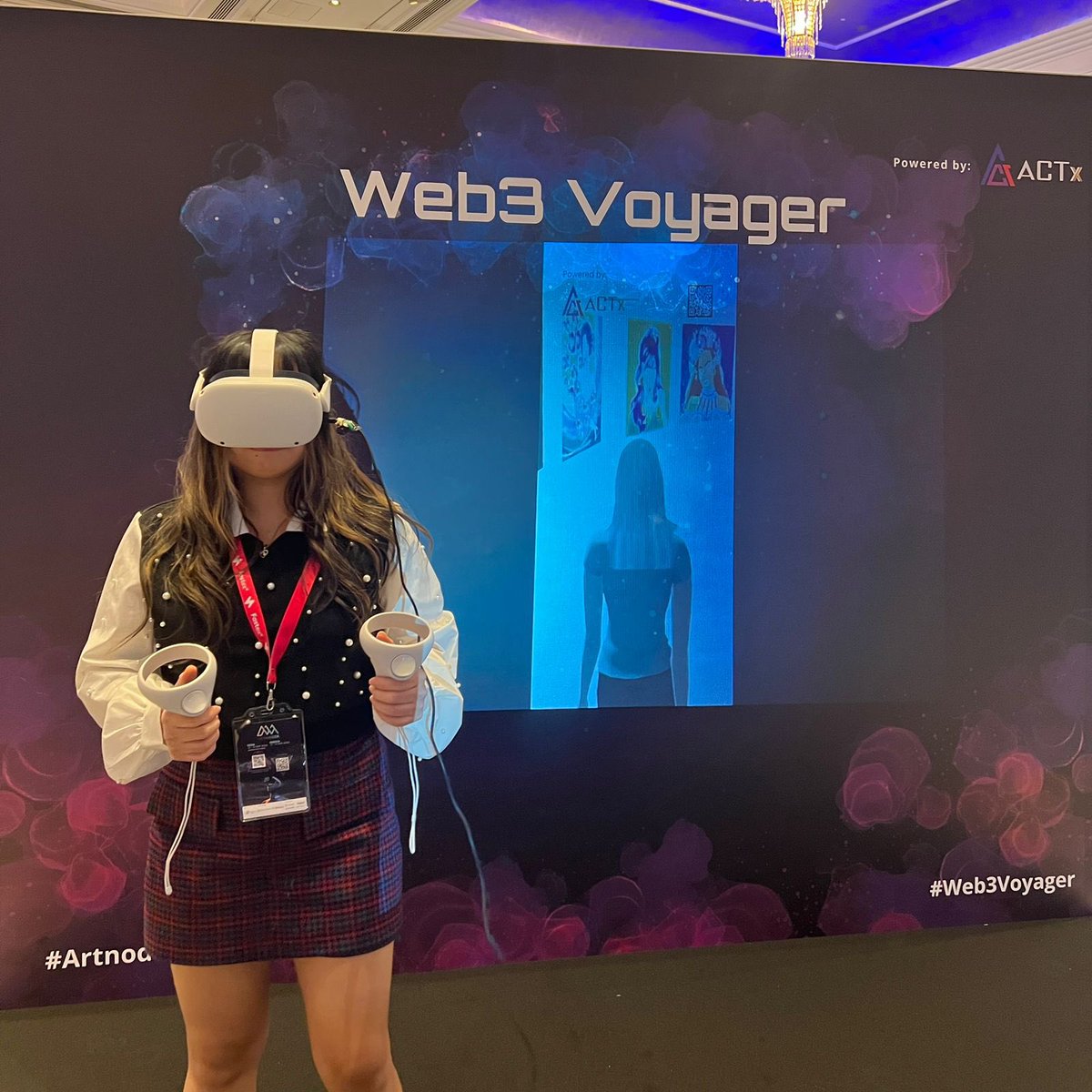 ACTxDesign's tweet image. Into the #Verse! We are so excited to see our Virtual Gallery @ArtnodeVault enjoyed in #VR 

Explore the #metaverse @Oculus_Dev 

Thank you 🙏 
@paxworldteam @paxworldfounder 
@actjust @themetaweek

See #CauseCurationCollection artists @moonirene @svituma @xana60209731