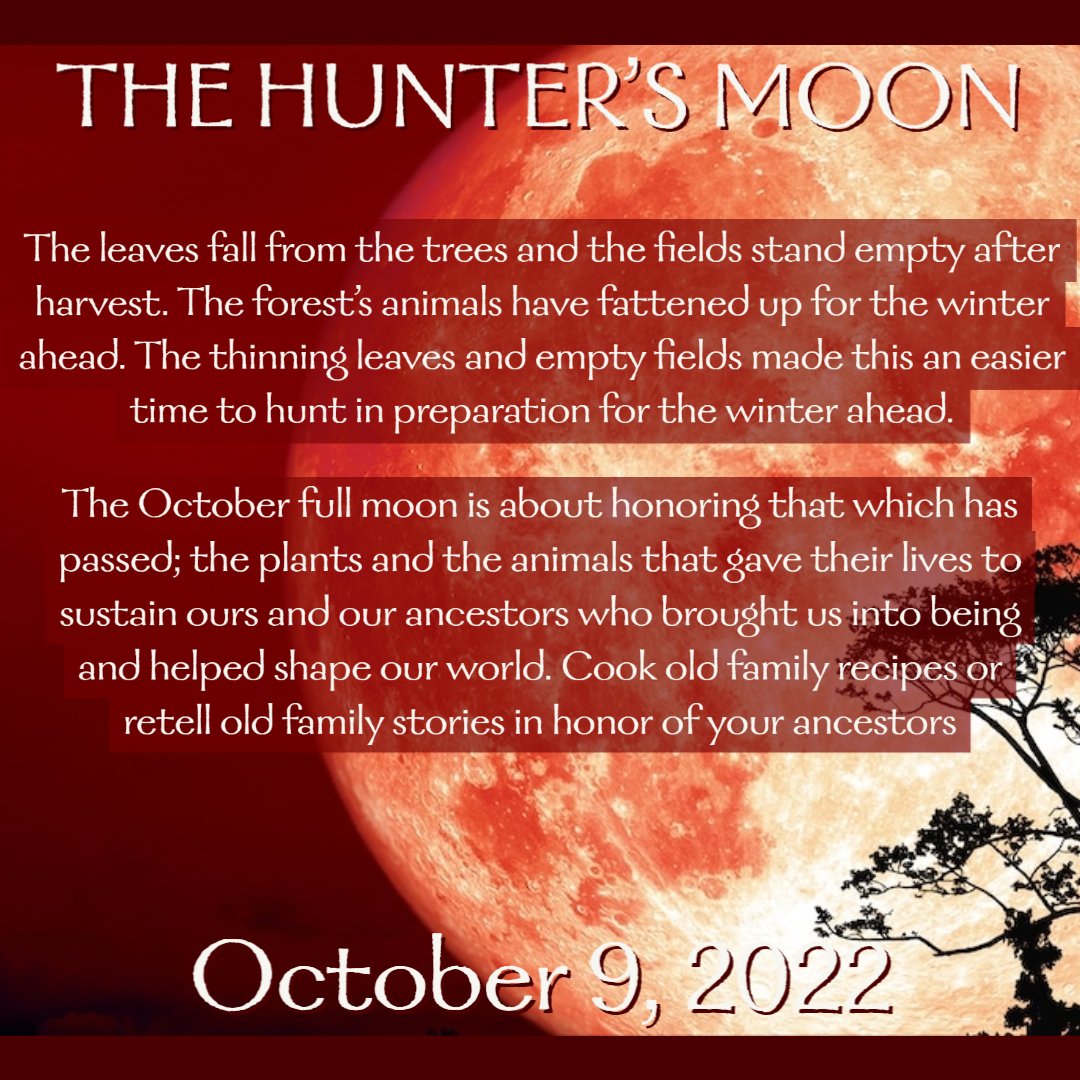 laviniakauthor's tweet photo. Celebrate the Hunter’s Moon in October. #huntersmoon #bloodmoon https://t.co/YLrjtMpLKM