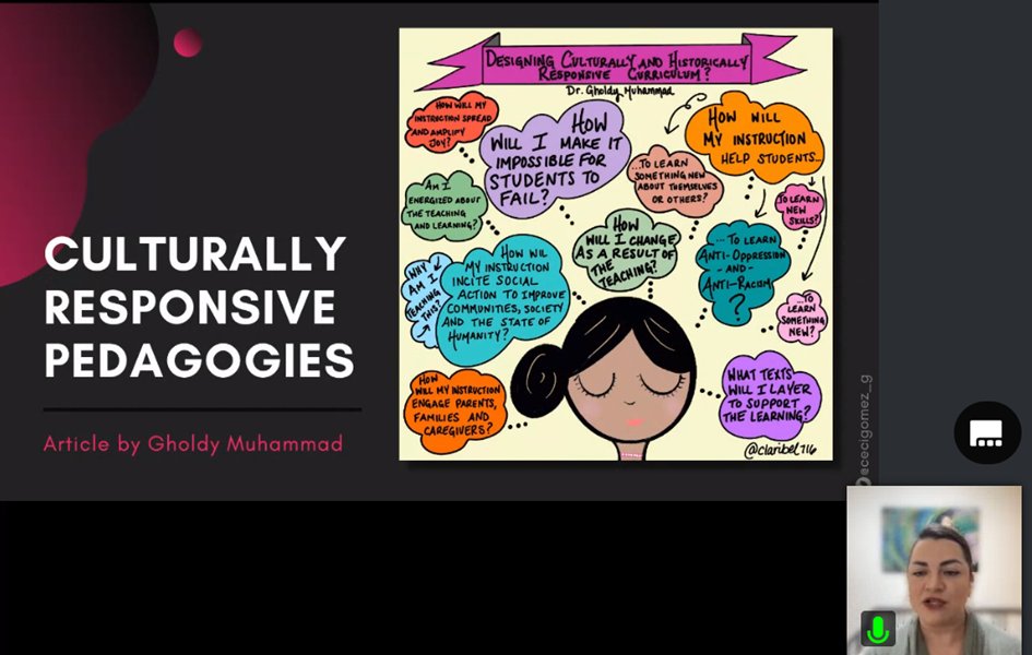 angeaow's tweet photo. Thank you @cecigomez_g for leading us through a session filled with reflective questions, practices and inspirational ideas about how to be culturally responsive and to value multilingualism in our learning communities. Collaboration is a key!
@CISEducation https://t.co/YV9ZlxBTCk