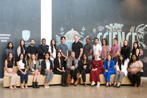 The 23 students enrolled in the new Master of Science in Translational Health Science (MSTHS) program in <a href="/BiomedSSA_UWin/">Biomedical Sciences UWindsor (BSSA)</a> are getting ready to start their hands-on clinical placements. 
Read more 👉bit.ly/3U2WANc