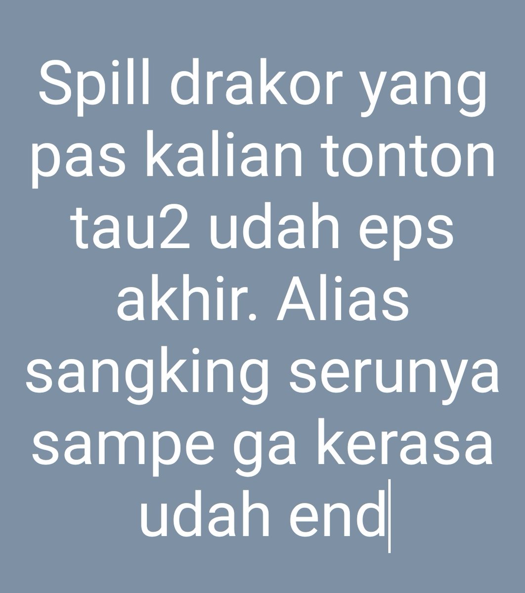 kdrama_menfess's tweet photo. •kdm• karna sender kehabisan tontonan, ayo spill drakornya gaiss karna pasti seru2 🤩 https://t.co/oW4l0y5qkh