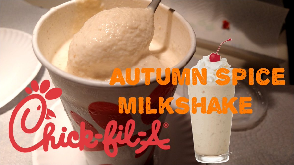 ikEnteractive's tweet photo. Chick-fil-A: Autumn Spice Milkshake Review!!! #tuesdayvibe #tuesdaythoughts #goodmorning
#chickfila #Milkshake

https://t.co/hWEt2rbopH https://t.co/iKL3X86yBs