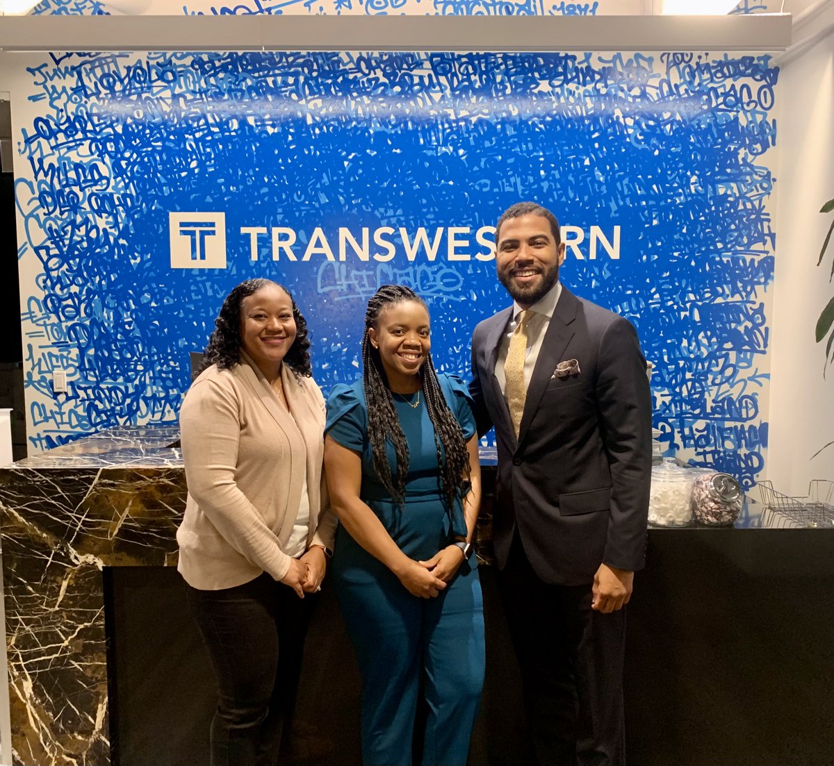 ProjectREAP's tweet image. Engaging Transwestern, a CRE industry leader, in expanding opportunities for people of color was one of the best parts of our recent Chicago trip. Thank you,  Adair Bryan and JC Griffin, for welcoming Project REAP to your Chicago office.
#CRE #inclusion #talent #REAP