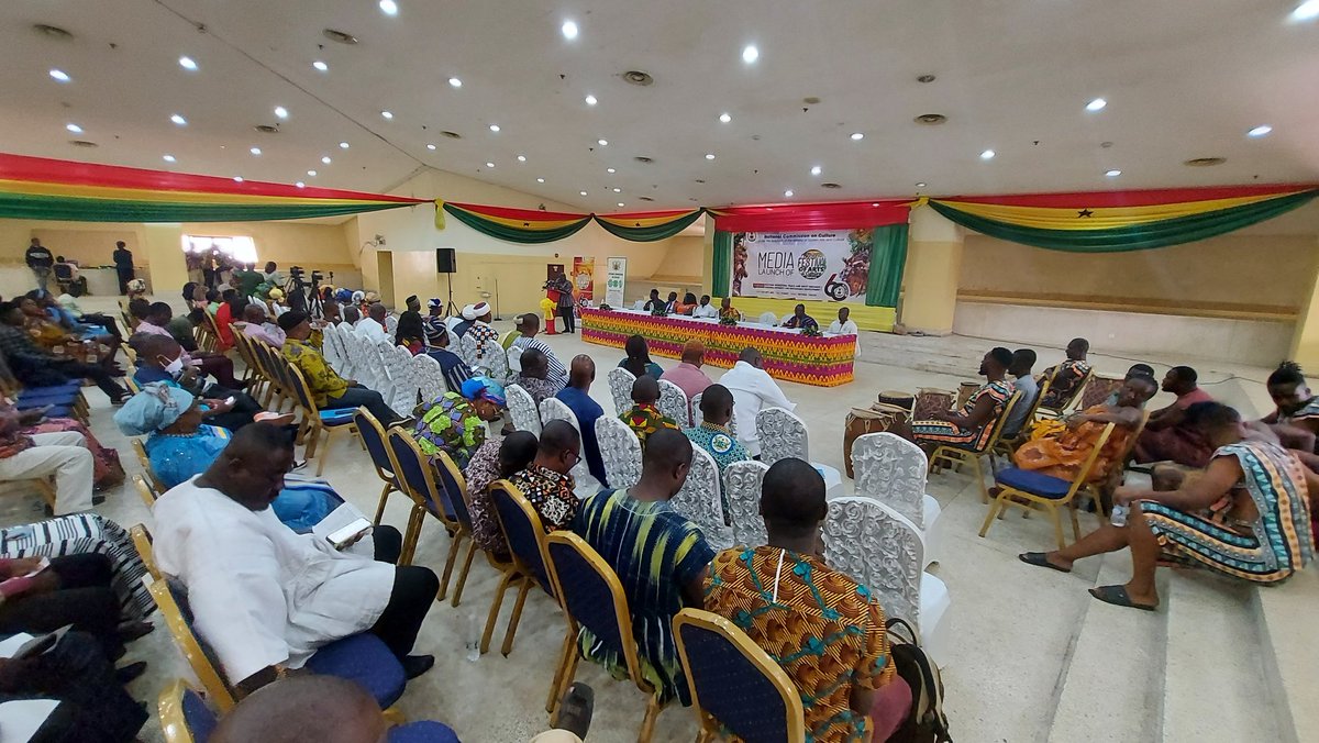 Volta_cnc's tweet photo. Media Launch of NAFAC 22
#NAFAC2022 #NAFAC@60
@EtorJFlolu
@VMEAwards
@GhanaCultureHub
@MOTACGhana
@KrelovF
@VMEAwards
@VoltaRegion
@Letstourghana https://t.co/O8uru6BA1W