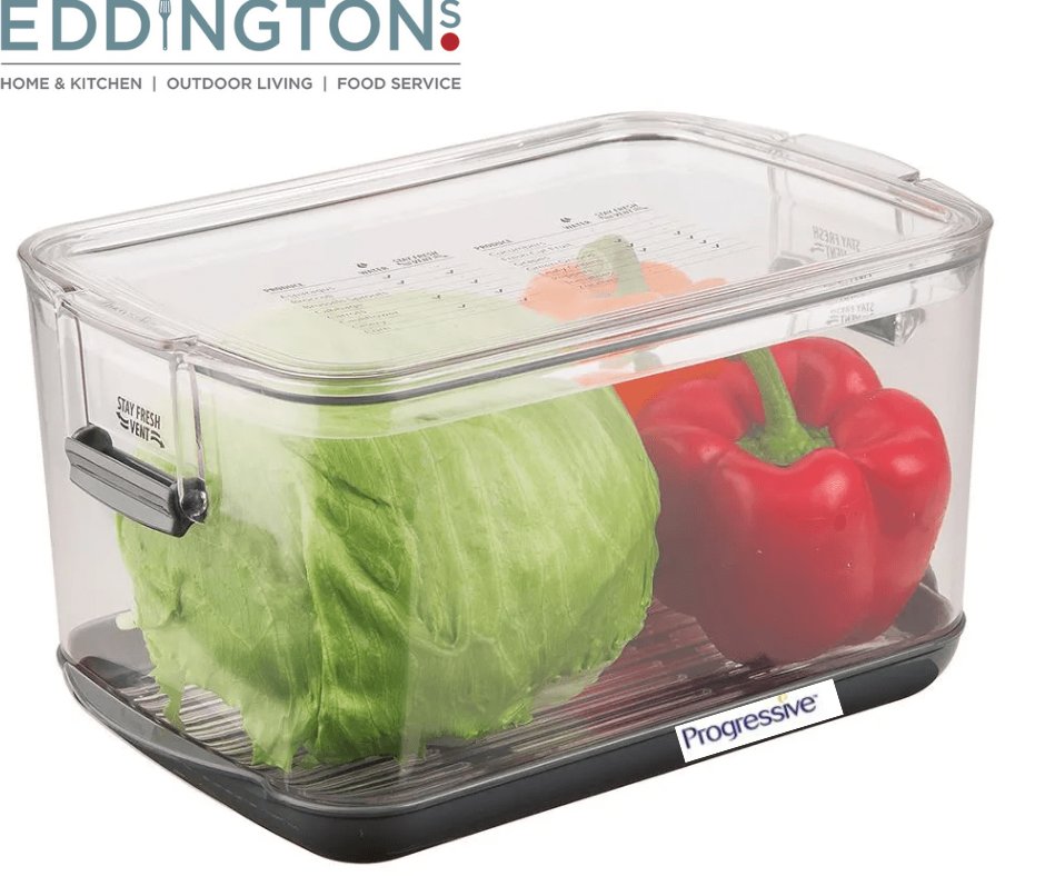 Eddingtons (@eddingtons) on Twitter photo Keeping vegetables fresh for longer? Saving space in the fridge? Organising your groceries? Too many questions, but just one answer – Progressive Storage. Keeping vegetables fresh for longer? Saving space in the fridge? Organising your groceries? Too many questions, but just one answer – Progressive Storage.