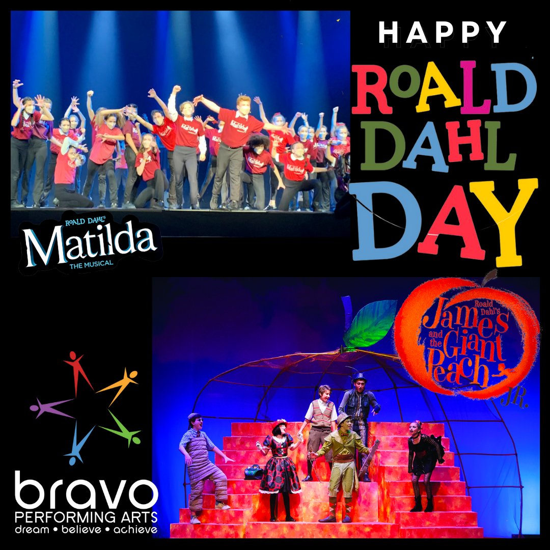🌼 Happy Roald Dahl Day!  Matilda at JTF in 2022 and James and the Giant Peach in 2014 ❤️❤️❤️❤️❤️

#bravo2022 #bravoperformingarts #bebrooks97 #weareD97 #oakpark97 #myd97  @oakpark97