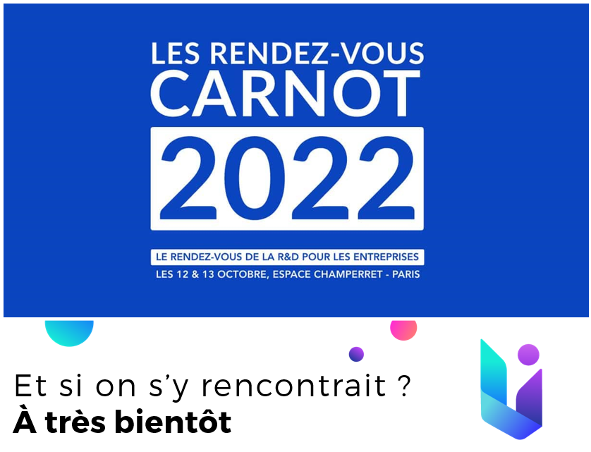 🔎 VOUS CHERCHEZ DES EXPERTS POUR CONCRÉTISER VOS PROJETS D'INNOVATION ?

Venez nous rencontrer aux #RDVCARNOT2022, l’évènement annuel de la R&amp;D et du soutien à l’innovation. 

⏲ 12 et 13 octobre
📍 Espace Champerret (Paris)
👉 swll.to/OY4fuBr

<a href="/RDV_CARNOT/">Les Rendez-vous Carnot</a>