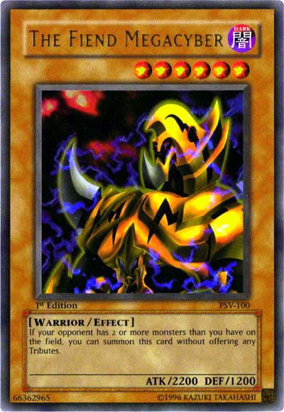 YuGiOhCOTD's tweet photo. 1348. The Fiend Megacyber

First released in Japanese in 2000 and in English in 2002

What is everyone’s favourite Ultra Rare?
#YuGiOh https://t.co/Uqn7mVP0OR