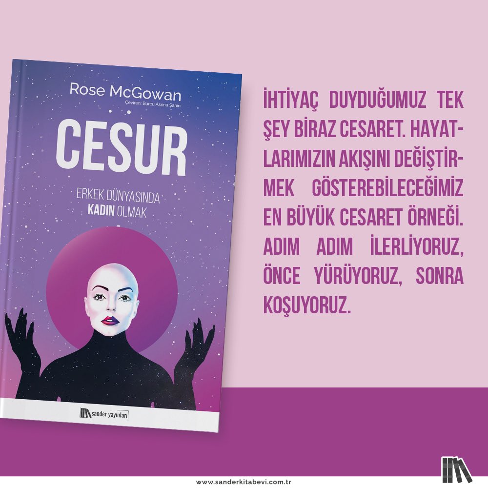 "Bizlere kaç kez bir hiç olduğumuz söylendi? Fakat biz hiç değiliz, bizler Anka kuşuyuz ve küllerimizden doğmak huyumuz."

Cesur, uzun zamandır susturulmuş bir kadının bağıran sesi olarak karşımıza çıkıyor. 

#yenikitap
#rosemcgowan