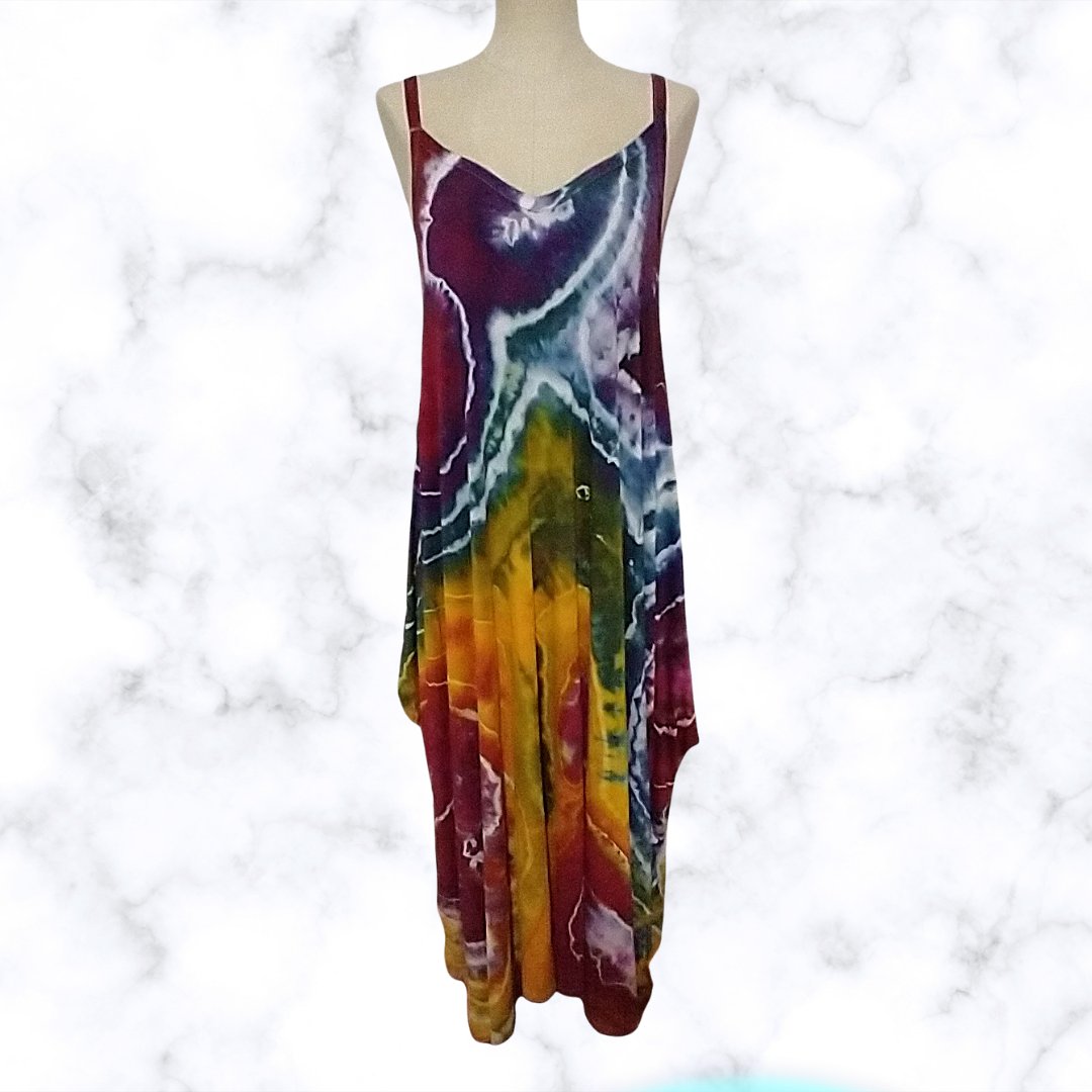 VoodooHippieGal's tweet photo. 2X Harem Maxi Dress 
This is the world's most perfect dress. flowy, comfortable, cool with lots of stretch and even more personality This beauty is one of my best sellers so be sure and snag your favorite before its gone! {
Fit is extremely loose.  it is totally possible to s... https://t.co/zeXYPZMdpk