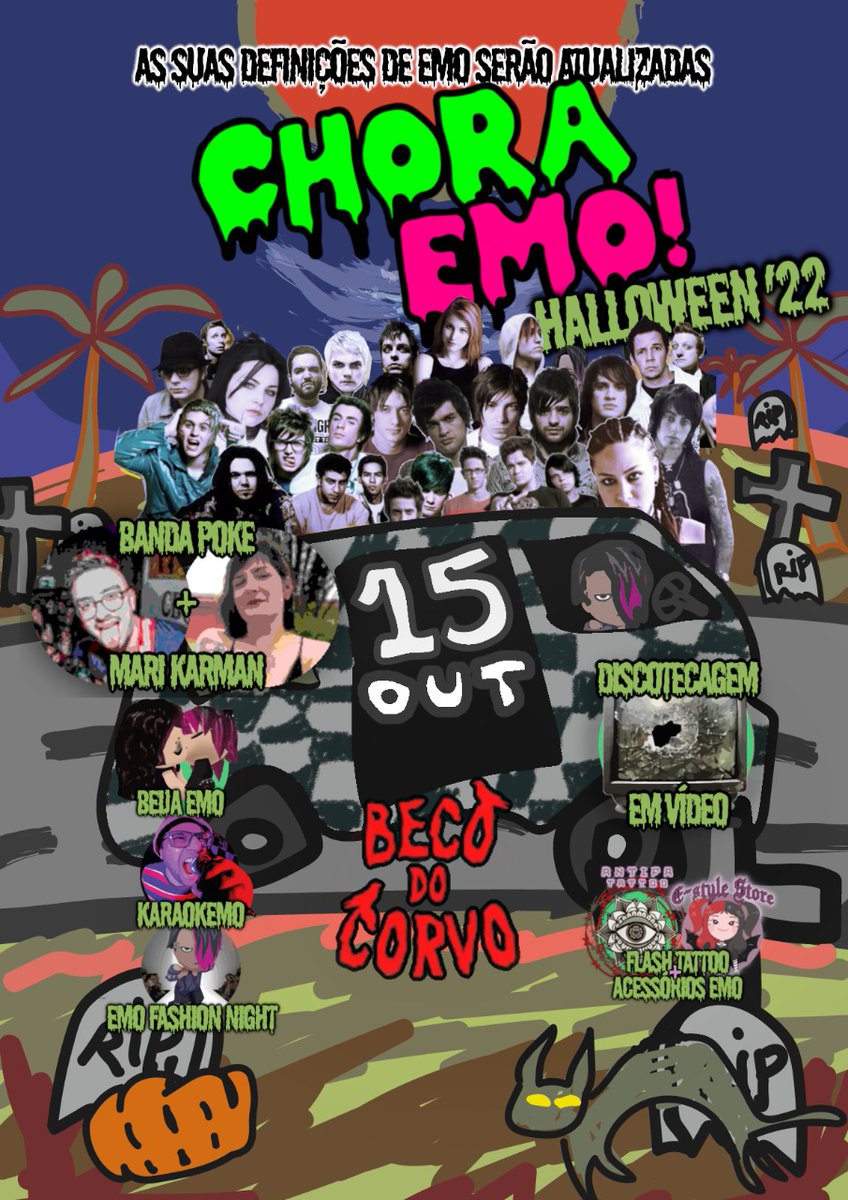 choraemo_'s tweet image. ATENÇÃO EMOS DE FLORIANÓPOLIS, ESTAMOS CHEGANDO 💚💜🏖️

É isso mesmo, dia 15/10 estaremos na Ilha da Magia

INGRESSOS E INFORMAÇÕES:
sympla.com.br/evento/chora-e…
