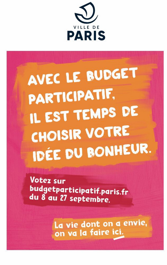 🔴🟠 #BudgetParticipatif 2022 : À VOS VOTES ! Soutenir des initiatives essentielles comme la lutte contre la précarité menstruelle, c'est possible avec le #BudgetParticipatif ! Tous les projets à découvrir 👉bit.ly/3RJhHTa 🗳️Votez pour vos projets coup de ♥️ !