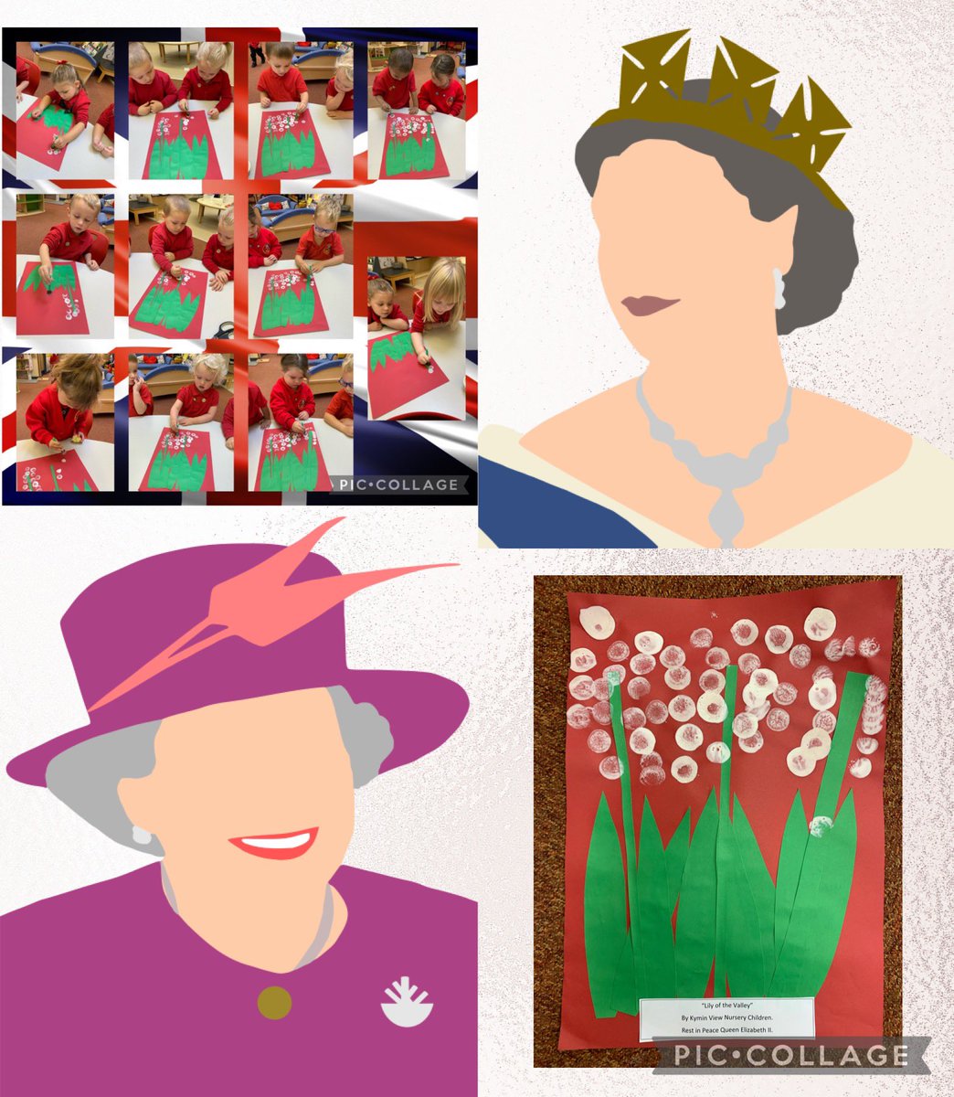 The youngest pupils <a href="/kymin_view/">Kymin View</a> made this picture to remember the Queen. @EAS_EarlyYears <a href="/RoyalFamily/">The Royal Family</a> <a href="/KensingtonRoyal/">The Prince and Princess of Wales</a>