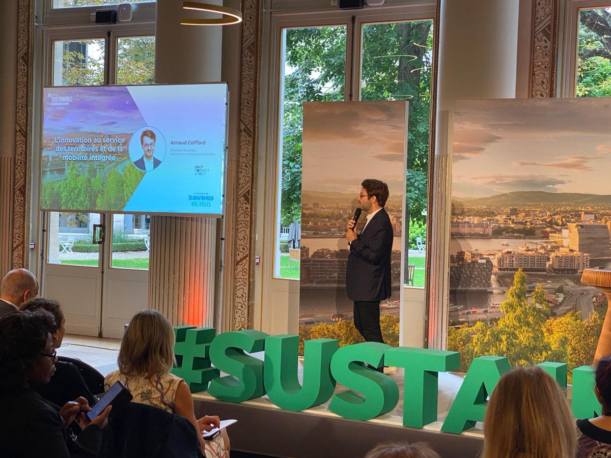 SNCF Connect & Tech (@sncfconnecttech) on Twitter photo #CitiesSummit22 🗣️ <a href="/ACoiffard/">Arnaud Coiffard</a> s’est exprimé sur l’innovation au service des territoires 🇫🇷 et de la mobilité intégrée 🚅 ou comment démocratiser des innovations et nouveaux usages digitaux pour faire préférer les mobilités durables #PayasyouGo #NFC #Sustainable #CitiesSummit22 🗣️ <a href="/ACoiffard/">Arnaud Coiffard</a> s’est exprimé sur l’innovation au service des territoires 🇫🇷 et de la mobilité intégrée 🚅 ou comment démocratiser des innovations et nouveaux usages digitaux pour faire préférer les mobilités durables #PayasyouGo #NFC #Sustainable