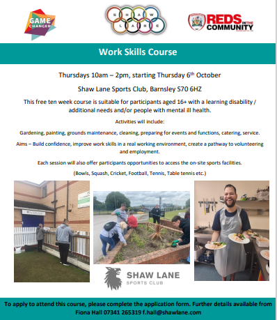 shawlanesports's tweet image. New opportunity. #inclusion #volunteering #careers 
@barnsleymumbler @barnsleycollege @GreenacreSchool @AbbeysWave1 @GameChangerBSLY @BarnsleyCouncil @Chilypep @Active_Barnsley @BarnsleyMoving @BarnsleySCH @CentralteamArea