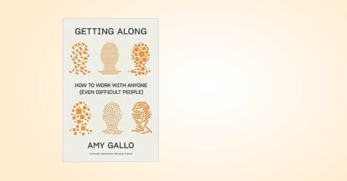 AmyJenSu's tweet image. So excited for my copy of Getting Along: How to Work with Anyone (Even Difficult People) (@HarvardBiz Press) to arrive today!

Congratulations on your pub day @amyegallo -- the world is better with you and your book in it!  amazon.com/Getting-Along-…