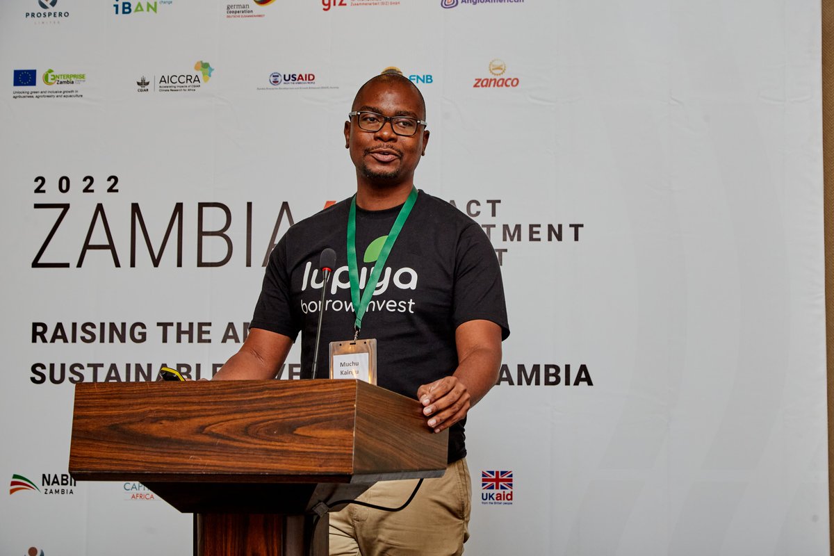 CGIARAfrica's tweet photo. AICCRA🇿🇲 accelerator partners - @PlantCatalyst and @Lupiyaloans deliver influential pitches to Impact Investors at the ongoing #ZIIS for environmental friendly agricultural products and inclusive financial services respectively.
#ClimateAction #ziis
@Inga_JM @LMuzungaire https://t.co/ICHrMgvJop