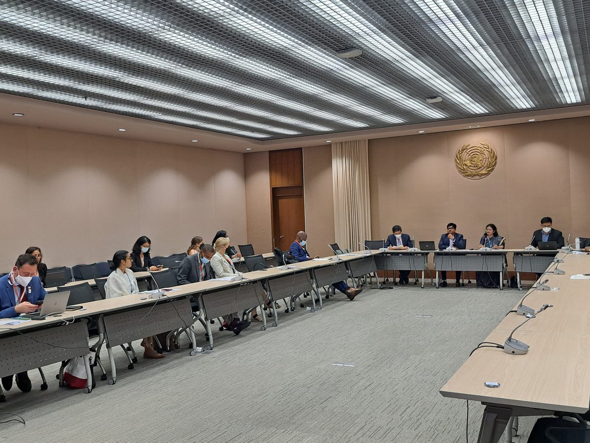 IndiainThailand's tweet photo. DCM Alpana Dubey, shared learnings from COVID Vaccination Program in India at a side event on "COWIN: A Digital Revolution winning over COVID-19" jointly organised by #MoHFW and #UNDP-India during #GSSD Expo today at UNCC. https://t.co/5EaRLjLG4s