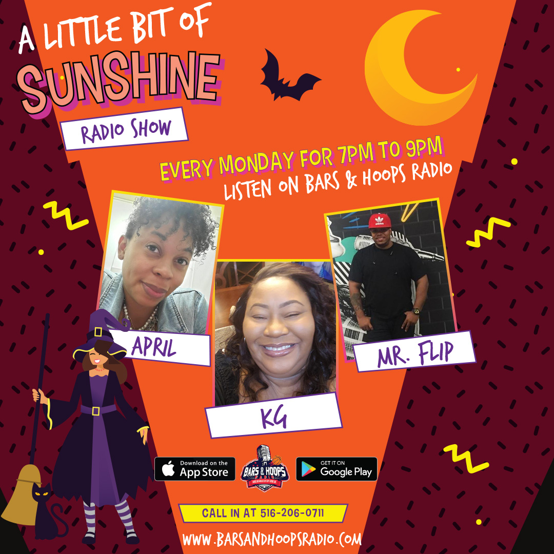 ALittleBitOfSu3's tweet photo. Don't forget to tune in this Monday for The Little Sunshine Show. LISTEN ON BARS &amp; HOOPS RADIO, download the app
_⁣⁣⁣
_⁣⁣⁣⁣⁣⁣⁣⁣⁣⁣⁣⁣
#alittlebbitofsunshineradioshow #radio #radioshow #tunedin #alittlebitofsunshine #blackradioshow #blackradiohost https://t.co/FDrQJlKLCo