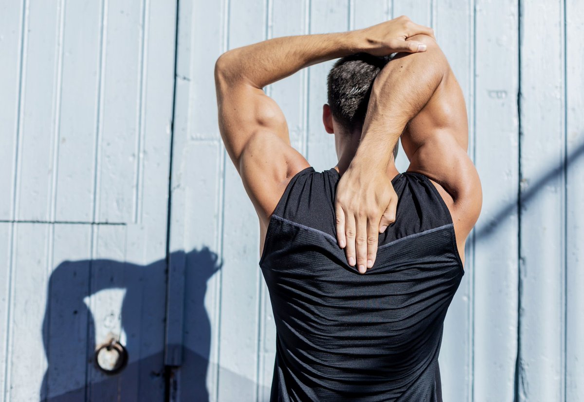 Most people don't stretch their upper body.

But tightness in one area causes problems in other parts of the body.

Here’s a dead simple 8-part routine that will have your arms and torso feeling spectacular.