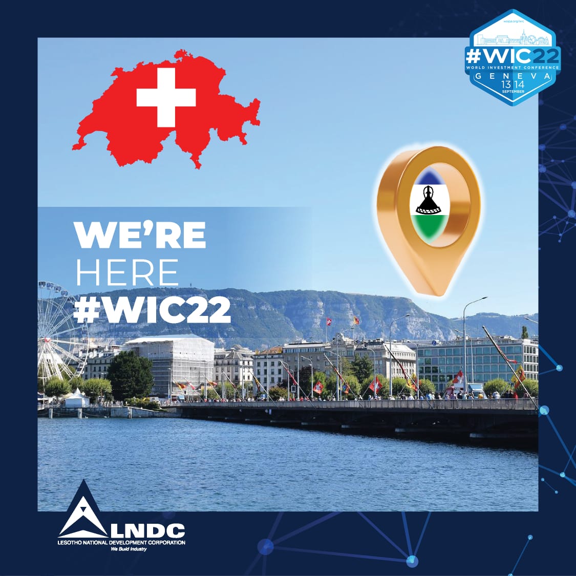 LNDC will be participating at this year’s World Association of Investment Promotion Agencies (WAIPA) World Investment Conference (WIC) on the 13th-14th September 2022. The conference is a forum where IPAs convene to address current economic issues that affect global investment