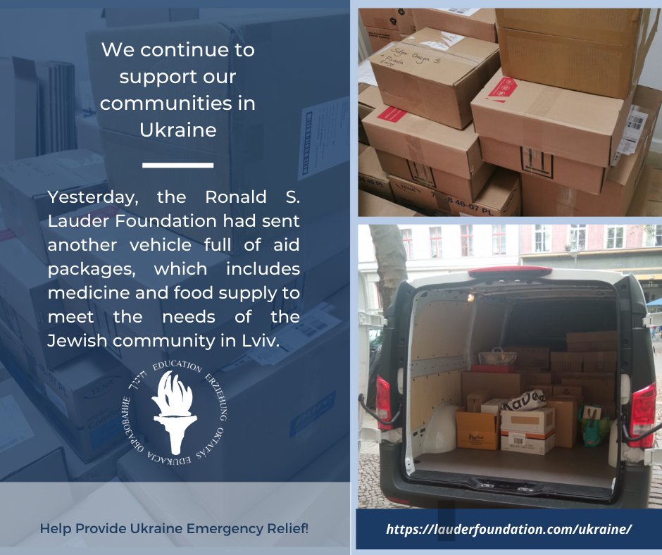 The Ronald S. Lauder Foundation tweet media