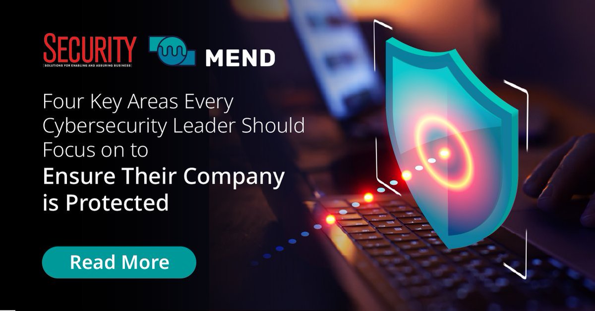 Mend_io's tweet photo. 🚨 Attention cybersecurity leaders 🚨
Set your team up for success by focusing on these four key areas outline by @danielelkabes: https://t.co/shTpjBTt0b
#MendIt #YouCodeWeCure #MendTogether https://t.co/A0Yt1McKXC