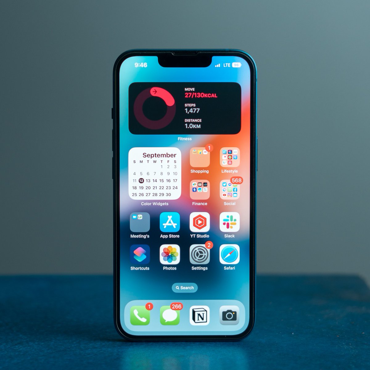 subhamclick's tweet image. Show me your #ios16 homescreen setup, #ios16update