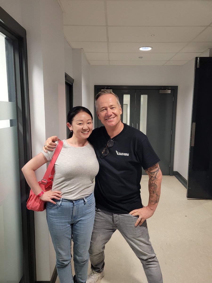 Rachealtse's tweet photo. #movingrecovery taster session with Hannah @OutsideTheatre Today, I am wearing my @FallenAngelsDT T-shirt from Paul who I finally met 🥰
It was blast to perform at the #PerformingRecovery Launch on Sep 8th to connect with other organisations passionate about people's recovery.🙌 https://t.co/rGlP7BA0UB
