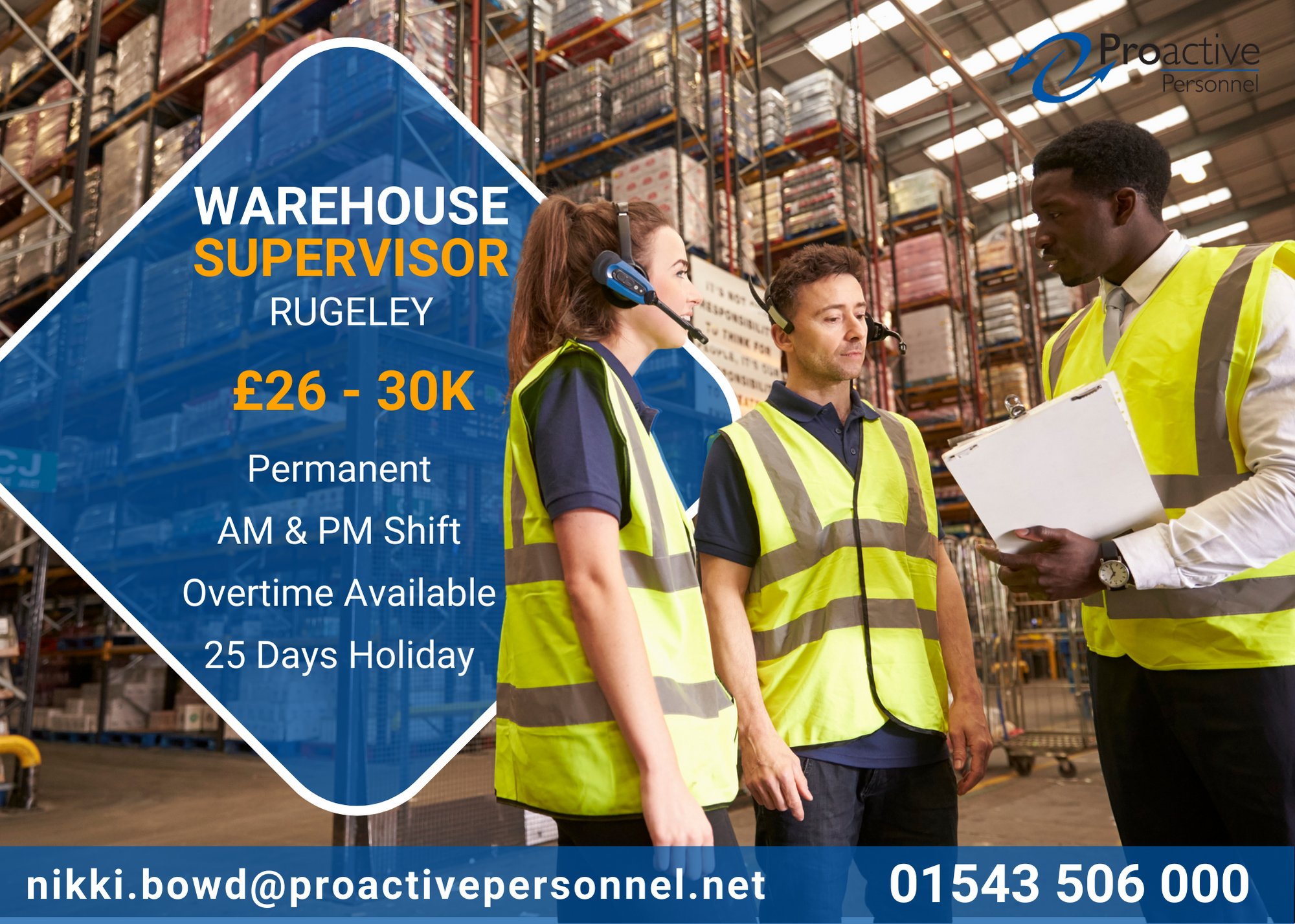 warehouse supervisor jobs in chennai