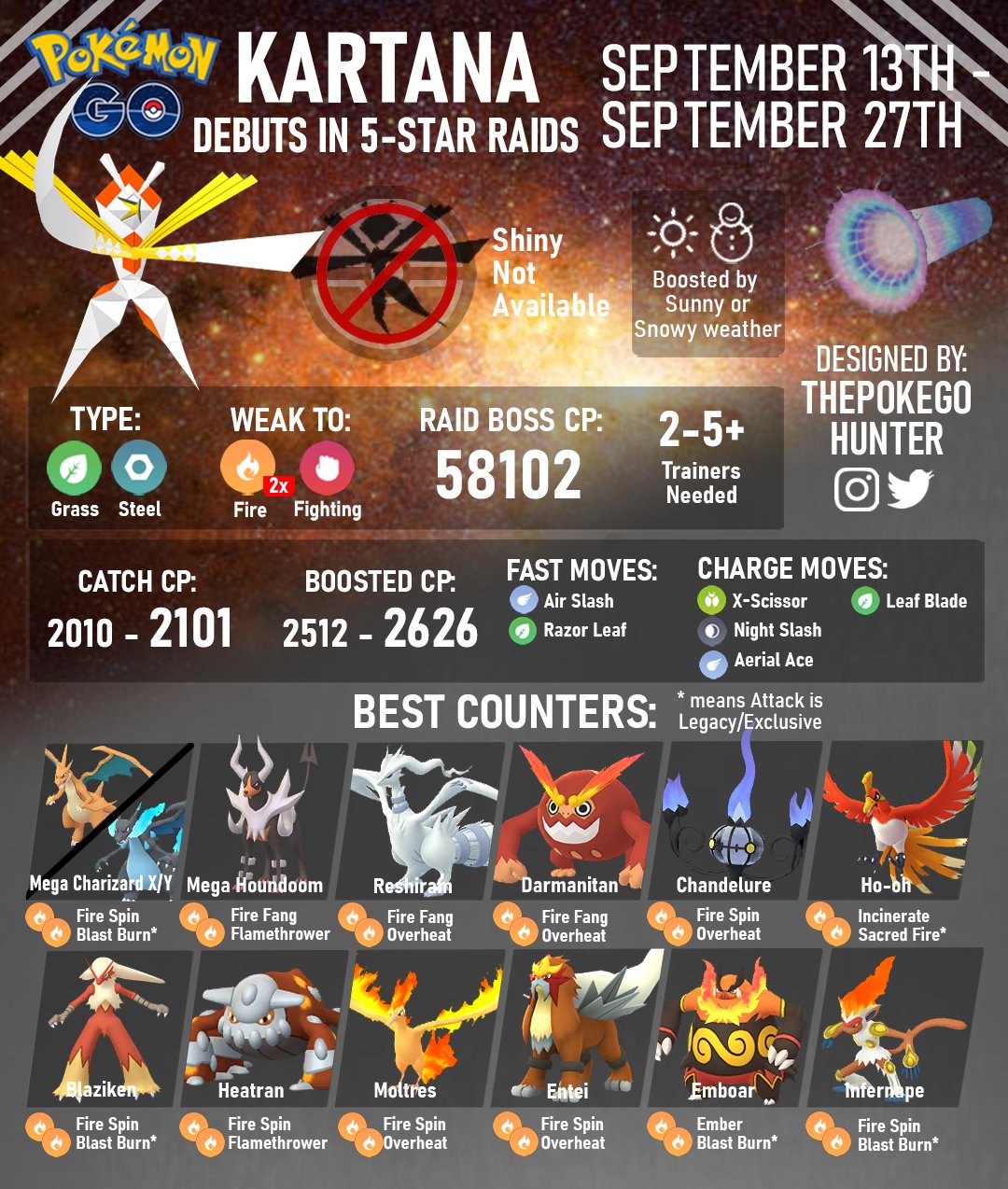 Kartana Raid Guide For Pokémon GO Players: September 2022