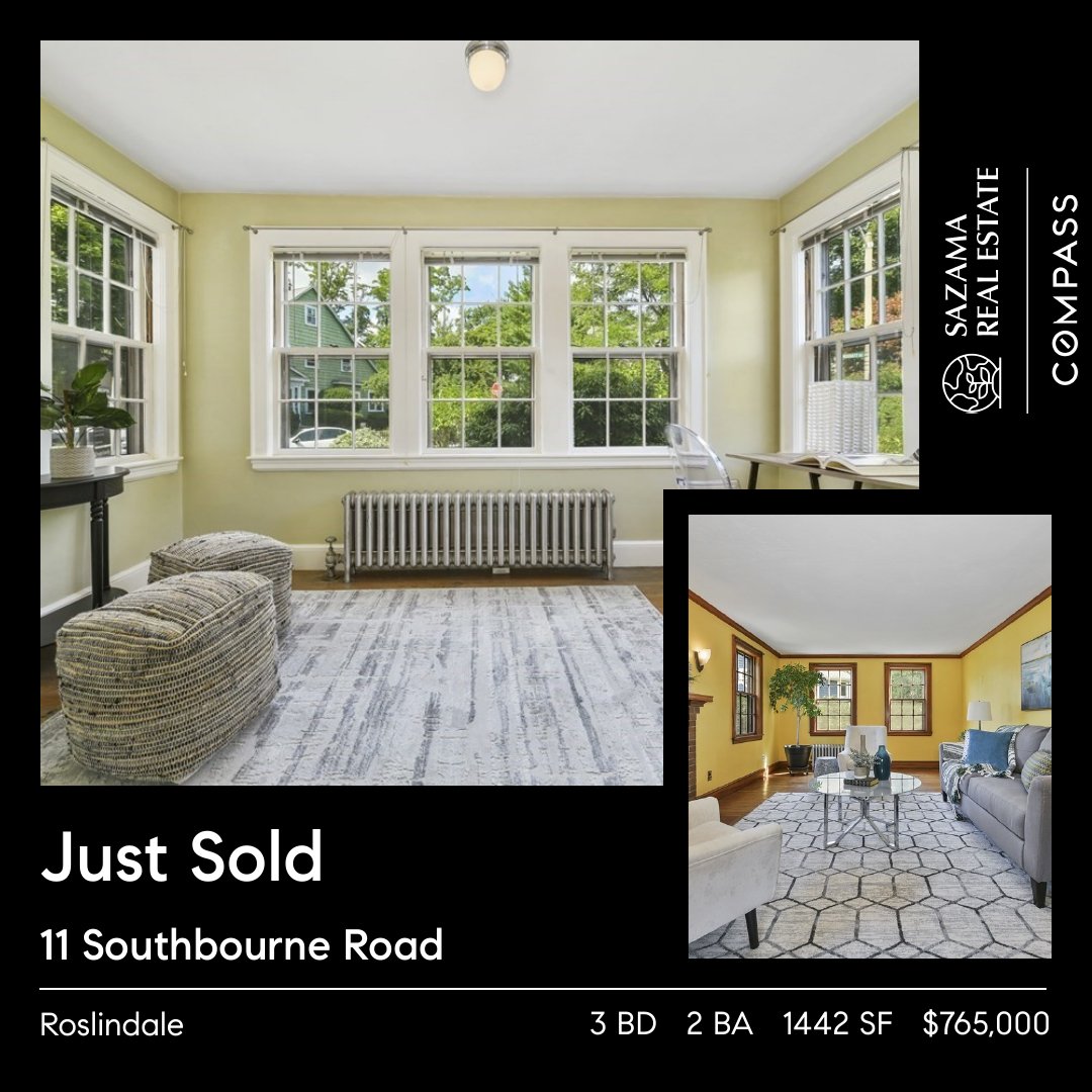 JUST SOLD! How about YOU?  Are you ready to sell your home?  Call Ken, Murray or Elias today!  🏠
617.308.3678 ❗❗😎