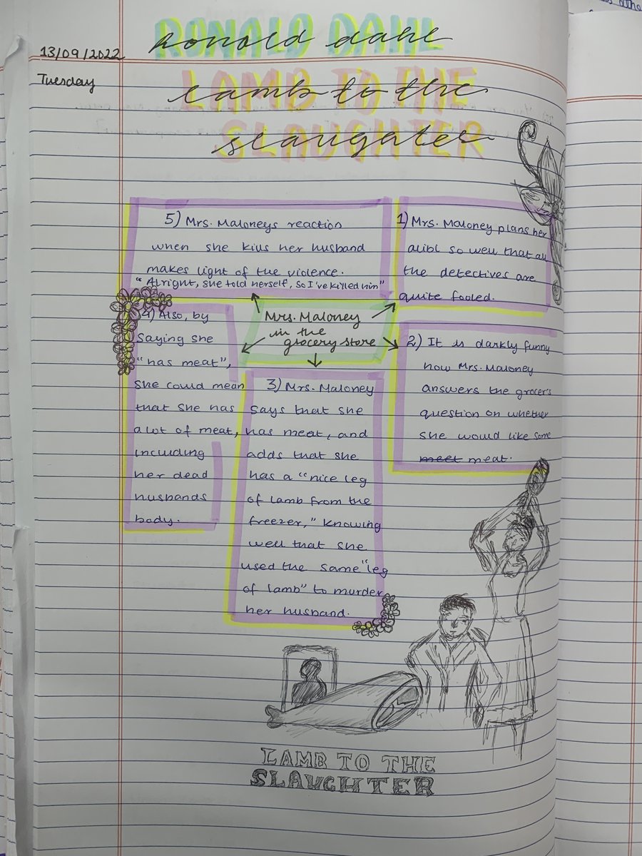 Yash_Sri2005's tweet photo. Today’s English class with Ms. Aditi was super exiting! We started off with a book ‘Lamb to the Slaughter’ by Roald Dahl led by Tanvi, Yashashree and moved to elicit dark humour from the text on today’s lesson.
@gemsnms_alkhail @Fatima_Martin @TeresaRusten @DhanyaBinu4 https://t.co/eNDy2ZUVJE