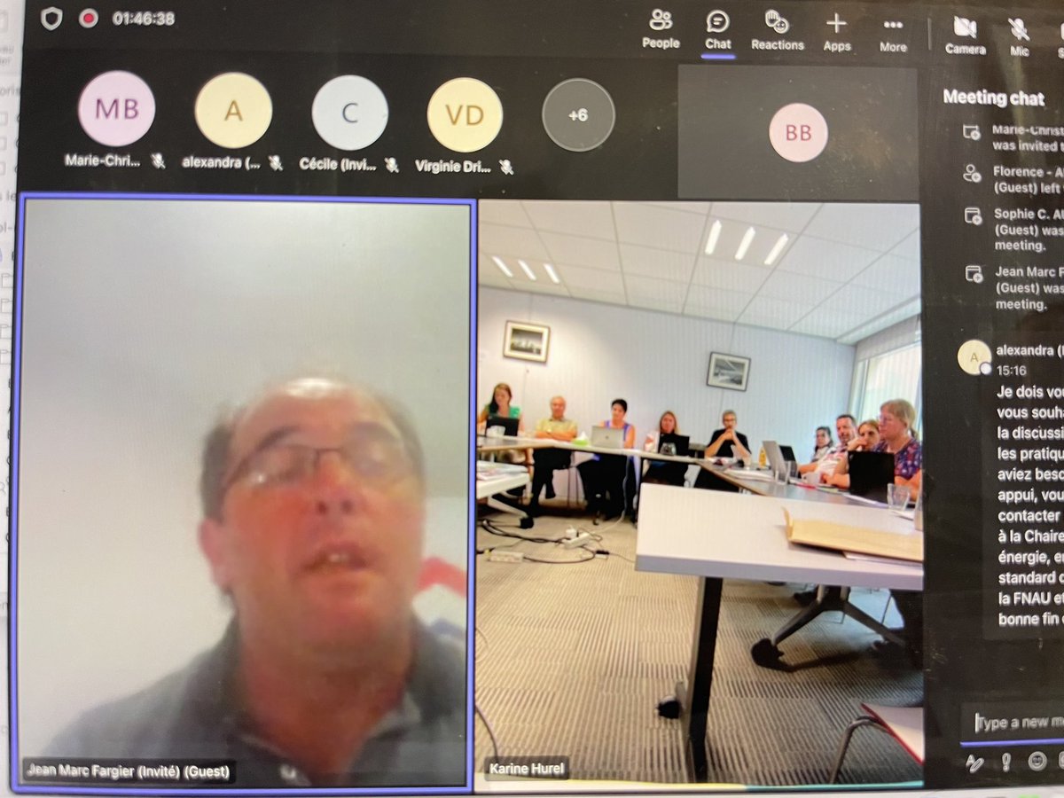 Séminaire EDF fnau Poursuite des débats sur les enjeux d’acceptabilité des projets d’infrastructures ENR avec Alexandra Bonnet directrice École du #paysage <a href="/AudrrTwitt/">Agence d'Urbanisme de la Région de Reims</a> AU de Reims et JM Fargier maire de Freycenet