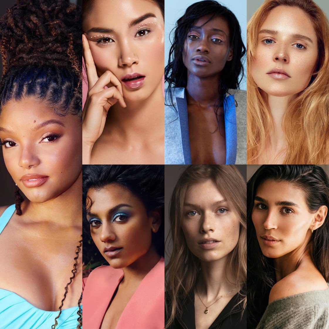 CashewAunt2's tweet photo. there are two (2) white mermaids in the live action little mermaid for #them to attach themselves to. 🙏🏾 https://t.co/P75jj5ATav