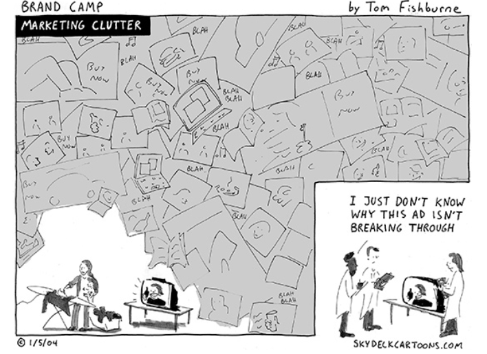 Cluttered Store Ad Example Selling a product isn't easy. But it becomes easier when you learn the ...