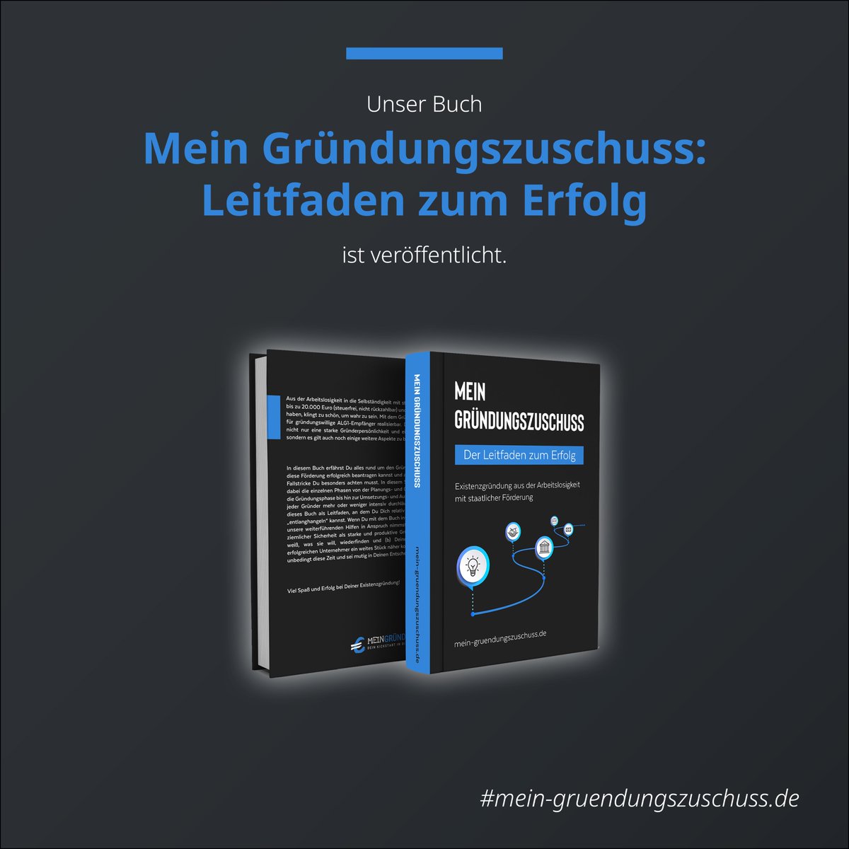 Unser Buch „Mein Gründungszuschuss: Der Leitfaden zum Erfolg“ ist veröffentlicht.

amzn.to/3Q0XLJI

#gründungszuschuss #buch #ratgeber #alg1 #arbeitslosengeld #existenzgründung #startup #arbeitsamt #arbeitslos #selbstständig #Unternehmen #businessplan #finanzplan
