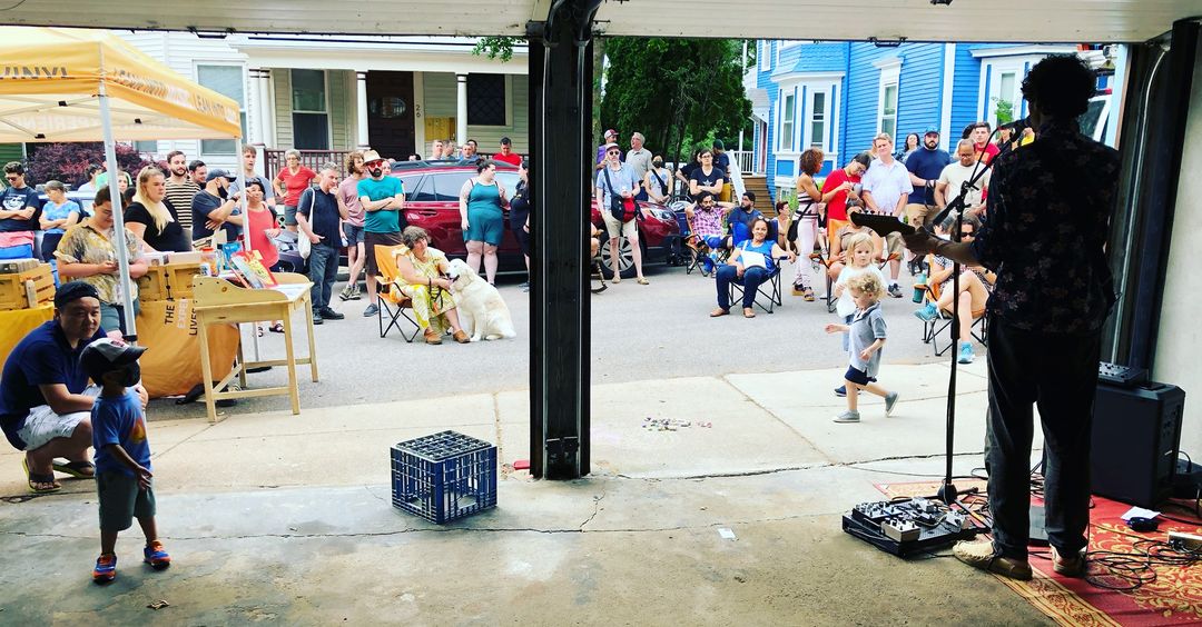 LIVE! THIS Saturday 3PM Light of Day
Records, Wenham Street Cinema and Sazama Real
Estate | Compass present the Fall Outdoor Concert
Series. 🎻 You don't want to miss it! #jamaicaplain
#JPProud 🌞#bostonrealestate 🌎 #sazamarealestate
🏠 #lightofdayrecords #wenhamstreetcinema