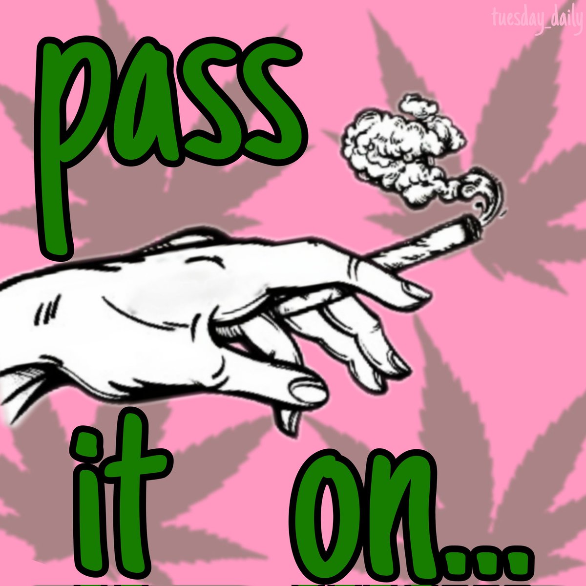 tuesday_daily's tweet photo. I'm off to the garden to find my zen. 
I passed this joint to all my friends. 
#PassItOn #VirtualJoint #PuffPuffPass #MedicalMarijuana #cannabisculture #cannabis #gardening #GrowAGardenWithMe #GrowTogether https://t.co/ohDdQ2cgtF