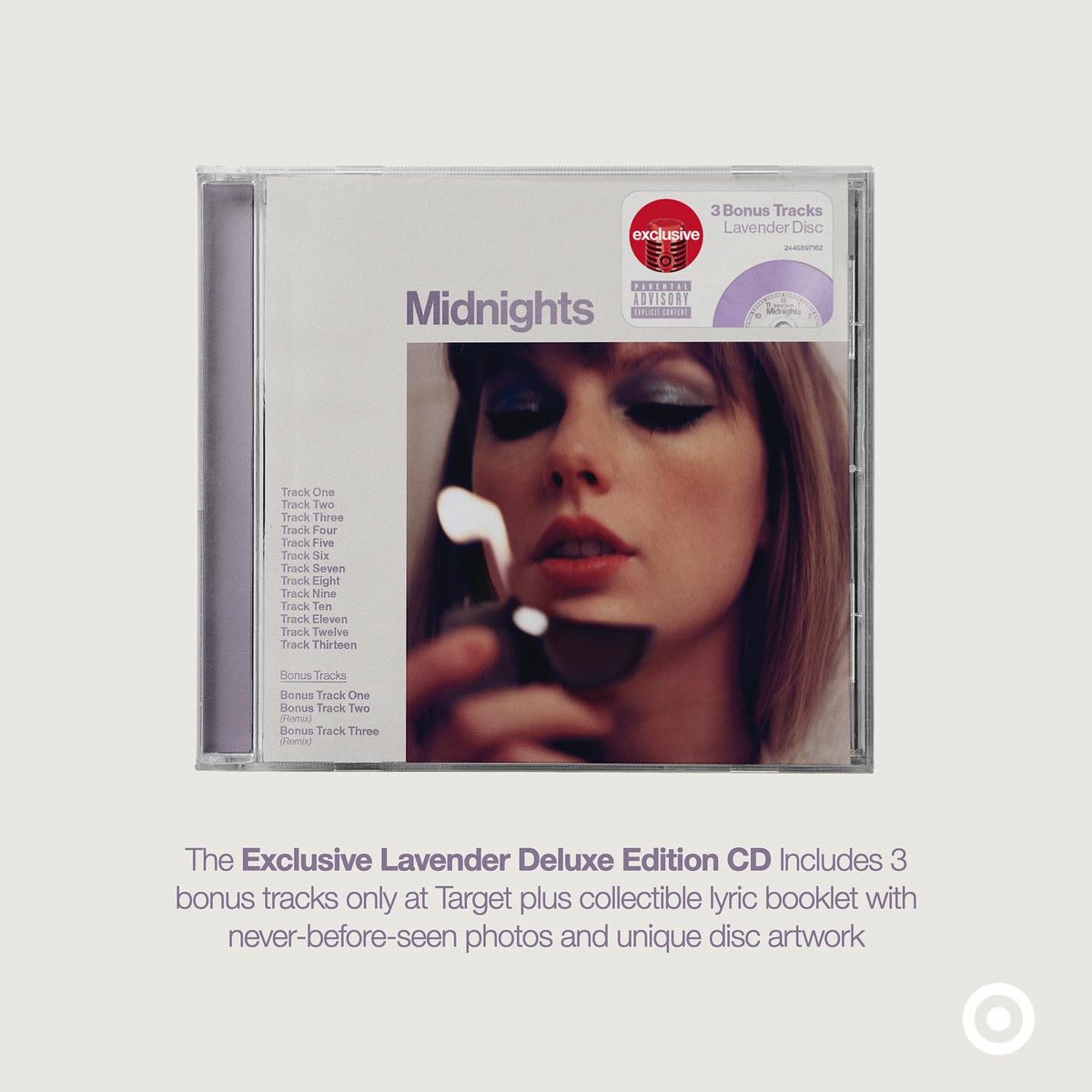 taylornation13's tweet photo. If we like it… we’ll just grab it in a different color 💁‍♀️💜

Meet us at https://t.co/NKQ2XyAXvC to pre-order your @Target Exclusive Lavender Edition of #TSMidnighTS, including a lovely marbled vinyl and a deluxe CD with ✨ 3 bonus tracks ✨ https://t.co/6GiwW7Tbat