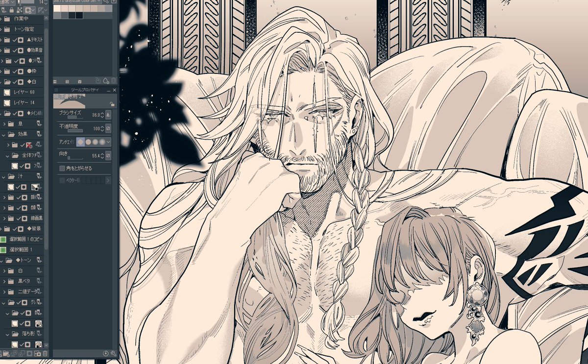 ゼウス
私の御話ではポセの弟です🔱⚡💀

これで三兄弟揃った☺次の御話で兄弟のあれそれがちょっとあるので是非読んでくれたら嬉しいです。 