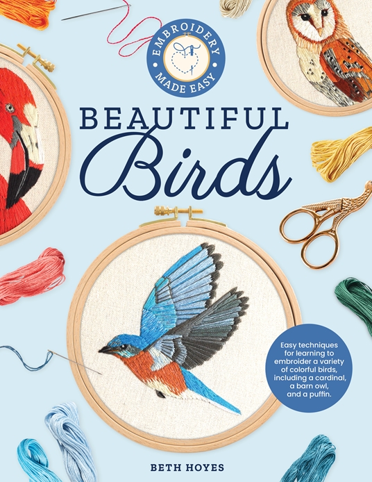 Embroidery Made Easy: Beautiful Birds Review & GIVEAWAY
USA & Canada until October 1, 2022
handmadebydeb.blogspot.com/2022/09/embroi…
#embroidery, #threadpainting, #needlework, #birds, #bookreview, #giveaway